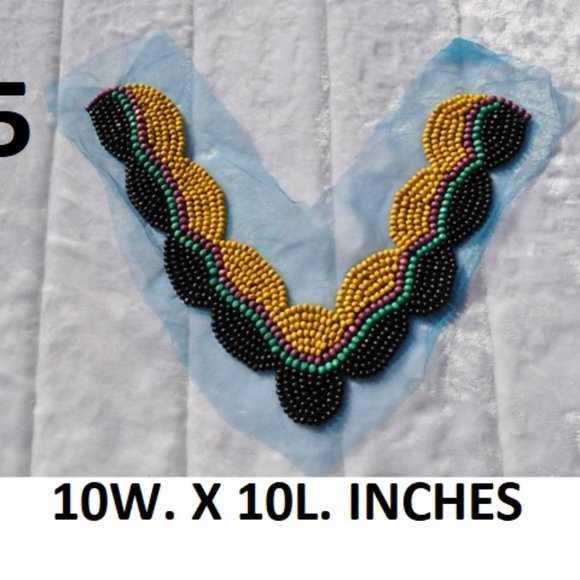 Vintage Trims Lot of 10pcs X$10 Sewing Crafting Applique tops, dresses, 50styles - Picture 8 of 13